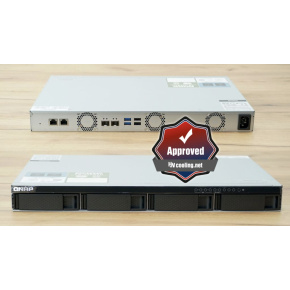 QNAP TS-435XeU-4G (2,2GHz, 4GB RAM, 4x SATA, 2x M.2 NVMe, 2x 2,5GbE, 2x 10GbE SFP+, malá hĺbka)