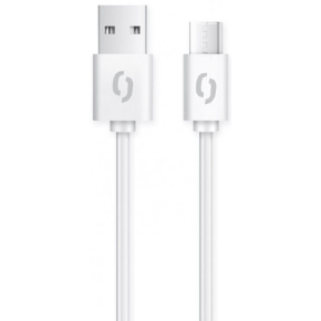 ALIGATOR Dátový kábel 2A, USB-C biely