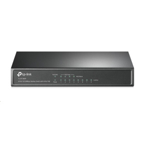 TP-Link TL-SF1008P 8x10/100 (4xPOE) 66W Desktop kovový CCTV Switch