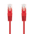 Kábel C-TECH patchcord Cat5e, UTP, červený, 0,25m
