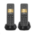 BAZAR - Gigaset Basic 100 Duo Black - Poškozený obal (Komplet)