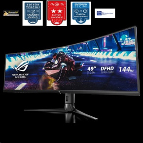 ASUS ROG STRIX XG49VQ 49" DFHD 144Hz (3840x1080) HDR 4ms 450cd 2xHDMI DP Repro