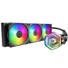 Cooler Master vodní chladič MasterLiquid 360 Atmos ARGB, 3x120mm, černá