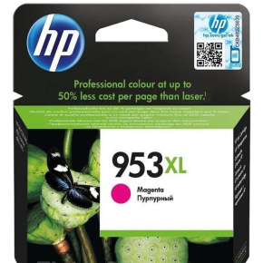 HP 953XL purpurová atramentová kazeta, F6U17AE