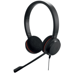 Jabra Evolve 20/Stereo/USB-C/Drôt/MS/Čierna