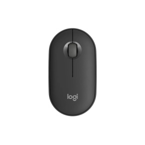 Logitech Pebble Mouse 2 M350s/Cestovná/Optická/4 000 DPI/Bezdrôtová Bluetooth/Grafitová