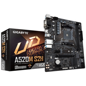 Gigabyte A520M S2H, AMD A520, AM4, 2xDDR4, 1xD-Sub, mATX