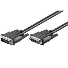 PremiumCord DVI-D predlž. kábel, dual-link (24+1), MF, 2m