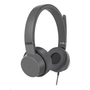 LENOVO Go Wired ANC Headset (Storm Grey)