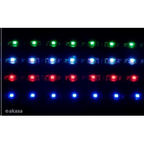 AKASA LED pásik Vegas, napájanie Molex 12V, 60cm, modrý