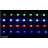 AKASA LED pásik Vegas, napájanie Molex 12V, 60cm, modrý