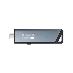 ADATA UE800/256GB/USB 3.2/USB-C/Strieborná