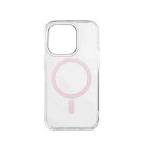 Aiino - Frozen Case with magnet for iPhone 15 Pro - Rose