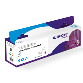 WECARE ARMOR ink kompatibilný s HP F6T77AE, modrá/cyan
