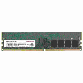 TRANSCEND DDR4 8GB 3200Mhz U-DIMM 1Rx16 1Gx16 CL22 1.2V