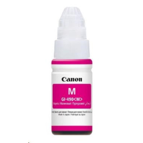 Canon BJ INK GI-490 M (purpurová atramentová fľaša) Canon BJ INK GI-490 M (purpurová atramentová fľaša)