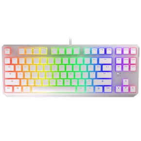 Endorfy herní klávesnice Thock TKL OWH Pudd.Khail BR RGB /USB/ brown sw./ drátová / mechanická / US layout / bílá RGB