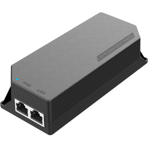 Grandstream Poe Injector GS-POE30W-MG 802.3af/at, 1x 2,5Gbps RJ45 IN/OUT, 30,2W Grandstream Poe Injector GS-POE30W-MG 802.3af/at, 1x 2,5Gbps RJ45 IN/OUT, 30,2W