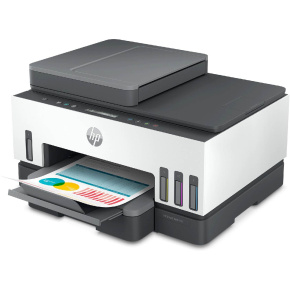 HP All-in-One Ink Smart Tank 750 (A4, 15/9 strán za minútu, USB, Wi-Fi, Ethernet, tlač, skenovanie, kopírovanie, ADF, o