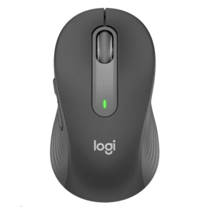 Logitech M650L/Kancelářská/Laserová/Bezdrátová USB + Bluetooth/Šedá