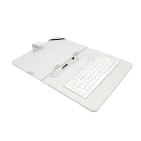 AIREN AiTab Leather Case 4 with USB Keyboard 10'' WHITE (CZ/ SK/DE/UK/US.. layout)