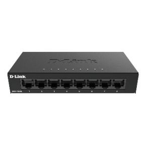 D-Link DGS-108GL Kovový 8-portový Gigabit stolný switch