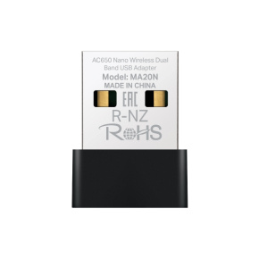 Mercusys MA20N AC650 Nano Wi-Fi USB adaptér