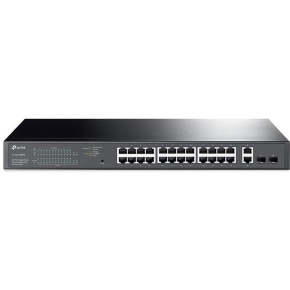 TP-Link TL-SG1428PE 24xGb POE+ 250W,2xGb nonPOE,2xSFP rack switch