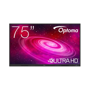 Optoma 1751RK IFPD 75" - interaktivní dotykový, 4K UHD, multidotyk 40prstu, Android 14, 8GB RAM / 64GB ROM