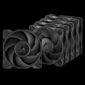 ARCTIC P12 Pro PST - 120mm PWM ventilátor s rozdeľovačom káblov (balenie po 5 kusoch)