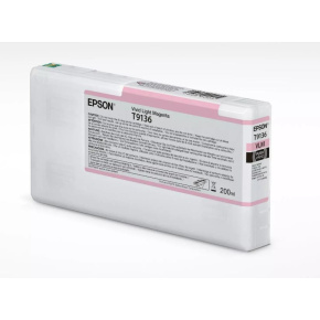 Epson T9136 Vivid L. Magenta InkCartridge (200ml)