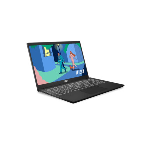 MSI Modern/15 B12M/i5-1235U/15,6''/FHD/16GB/512GB SSD/Iris Xe/W11H/Black/2R