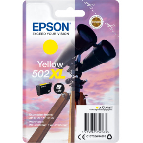 EPSON singlepack,Yellow 502XL,Ink,XL