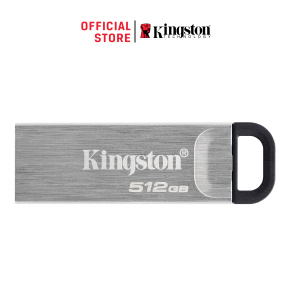 Kingston DataTraveler Kyson/512GB/USB 3.2/USB-A/Strieborná