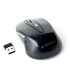Myš GEMBIRD MUSW-6B-01, čierna, bezdrôtová, USB nano prijímač