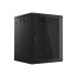 Nástěnný rack 19' 15U 600X600mm černý flat pack