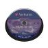 VERBATIM DVD+R(10-Pack)Spindl/MattSlvr/8x/8.5GB