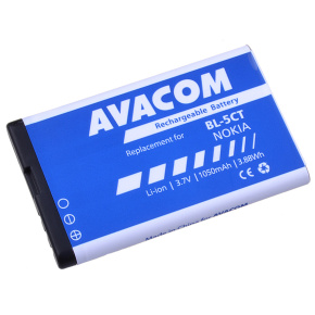 Batéria AVACOM GSNO-BL5CT-S1050A do mobilu Nokia 6303, 6730, C5, Li-Ion 3,7 V 1050mAh