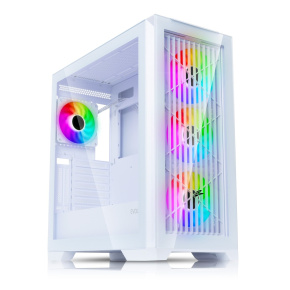 EVOLVEO Ptero Q2G, ATX, 4x ARGB, čelný+bočný
