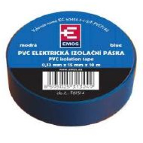 Emos Izolačná páska PVC 15/10 modrá
