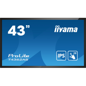 43'' iiyama T4362AS-B1:IPS,4K UHD,Android,24/7