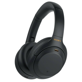 BAZAR - Sony bezdrôtové slúchadlá WH-1000XM4, EU, černá - Po opravě (Náhradní krabice)