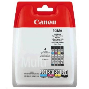 Canon BJ CARTRIDGE CLI-581 BK/C/M/Y PHOTO VALUE BLISTER SEC