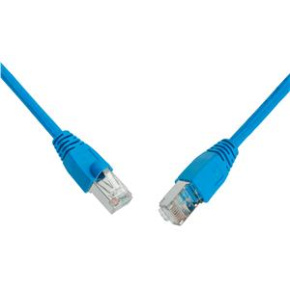 SOLARIX patch kábel CAT6 SFTP PVC 5m modrý snag-proof