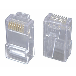 Konektor RJ45 CAT5E UTP 8p8c pre lícnu 100ks bal.