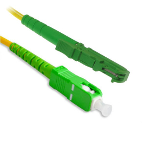 Patchcord FO simplex E2000/APC-SC/APC 9/125um 2m, OS2