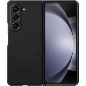 Samsung Zadní kryt z eko kůže pro Galaxy Z Fold5 Graphite