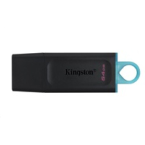 Kingston 64GB USB3.2 DataTraveler Exodia 1. generácie (čierna + teal) Kingston 64GB USB3.2 DataTraveler Exodia 1. generácie (čierna + teal)