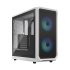 Fractal Design Focus 2 RGB White TG Clear Tint/Midi Tower/Transpar./Čierna a biela