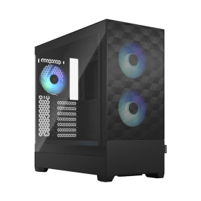 Fractal Design Pop Air RGB Black TG Clear Tint/Midi Tower/Transpar./Čierna